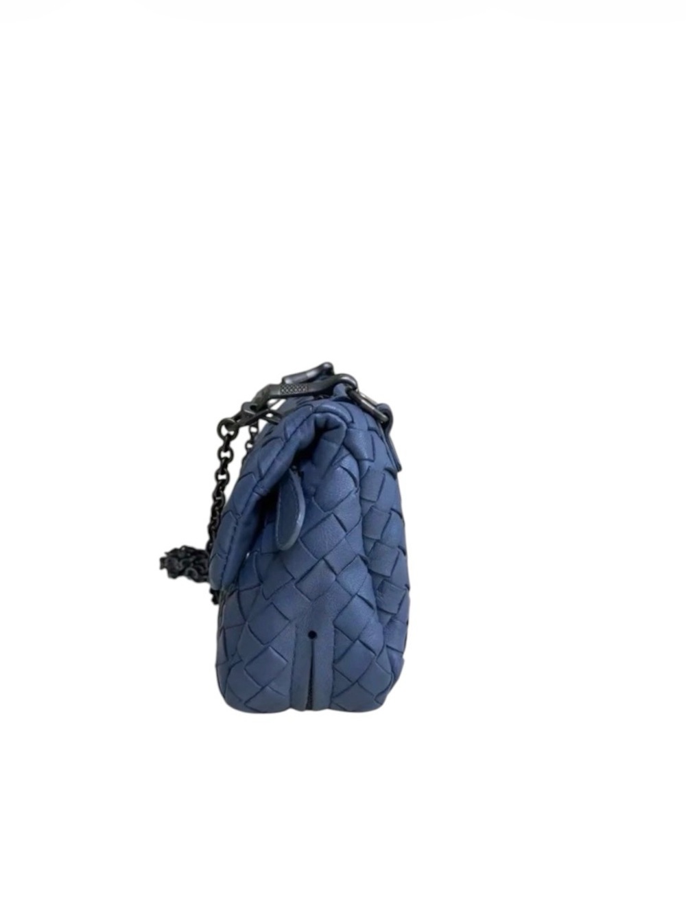 Bottega Crossbody Bag with Chain Strap - Picture 4 of 14
